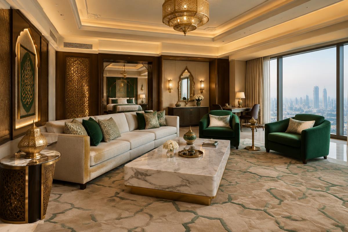 جناح VIP فاخر للمعتمرين